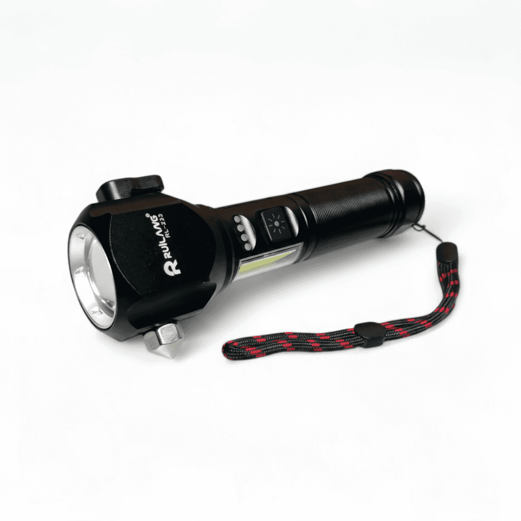 Multifunctional High Power Telescopic Rechargeable LED FlashLight